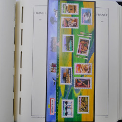 Collection timbres de France 2003-2005 neuf** en album lux.