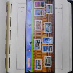 Collection timbres de France 2003-2005 neuf** en album lux.