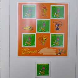 Collection timbres de France 2003-2005 neuf** en album lux.