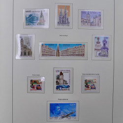 Collection timbres de France 2003-2005 neuf** en album lux.