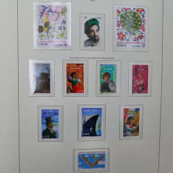 Collection timbres de France 2003-2005 neuf** en album lux.