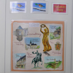 Collection timbres de France 2003-2005 neuf** en album lux.