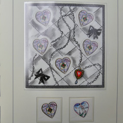 Collection timbres de France 2003-2005 neuf** en album lux.