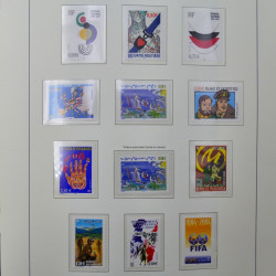 Collection timbres de France 2003-2005 neuf** en album lux.