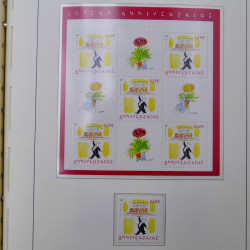 Collection timbres de France 2003-2005 neuf** en album lux.