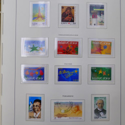 Collection timbres de France 2003-2005 neuf** en album lux.