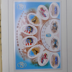 Collection timbres de France 2003-2005 neuf** en album lux.