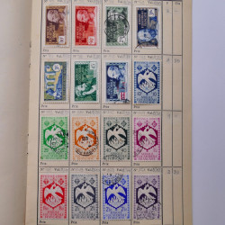 Colonies Françaises lot de +2000 timbres en 14 carnets à choix.