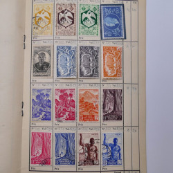 Colonies Françaises lot de +2000 timbres en 14 carnets à choix.