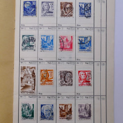 Colonies Françaises lot de +2000 timbres en 14 carnets à choix.