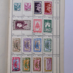Colonies Françaises lot de +2000 timbres en 14 carnets à choix.