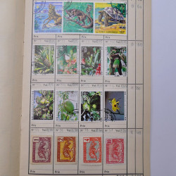 Colonies Françaises lot de +2000 timbres en 14 carnets à choix.