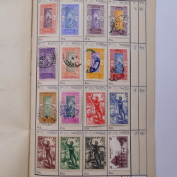 Colonies Françaises lot de +2000 timbres en 14 carnets à choix.