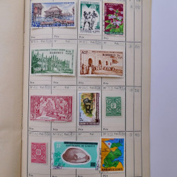 Colonies Françaises lot de +2000 timbres en 14 carnets à choix.