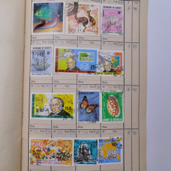 Colonies Françaises lot de +2000 timbres en 14 carnets à choix.