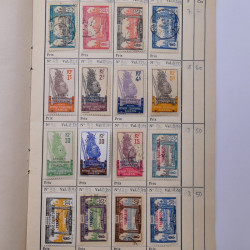 Colonies Françaises lot de +2000 timbres en 14 carnets à choix.