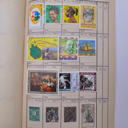 Colonies Françaises lot de +2000 timbres en 14 carnets à choix.