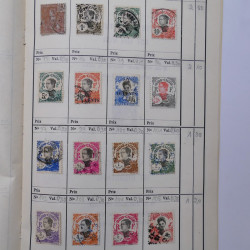 Colonies Françaises lot de +2000 timbres en 14 carnets à choix.