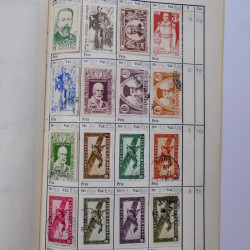 Colonies Françaises lot de +2000 timbres en 14 carnets à choix.