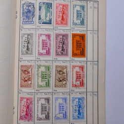 Colonies Françaises lot de +2000 timbres en 14 carnets à choix.