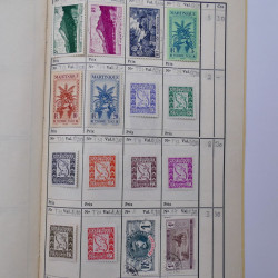 Colonies Françaises lot de +2000 timbres en 14 carnets à choix.