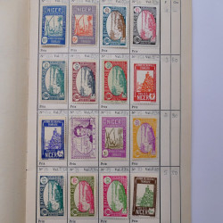 Colonies Françaises lot de +2000 timbres en 14 carnets à choix.