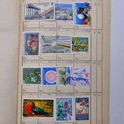 Colonies Françaises lot de +2000 timbres en 14 carnets à choix.