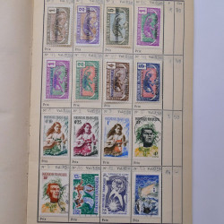 Colonies Françaises lot de +2000 timbres en 14 carnets à choix.