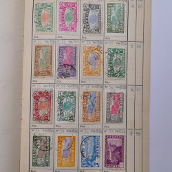 Colonies Françaises lot de +2000 timbres en 14 carnets à choix.