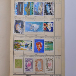 Colonies Françaises lot de +2000 timbres en 14 carnets à choix.