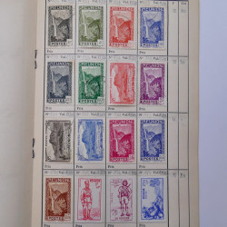 Colonies Françaises lot de +2000 timbres en 14 carnets à choix.