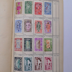 Colonies Françaises lot de +2000 timbres en 14 carnets à choix.