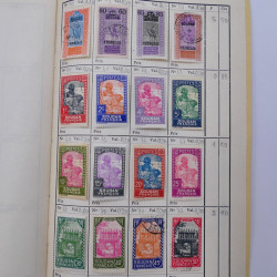Colonies Françaises lot de +2000 timbres en 14 carnets à choix.