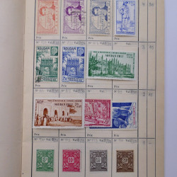 Colonies Françaises lot de +2000 timbres en 14 carnets à choix.