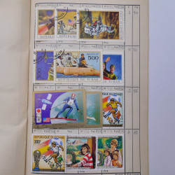 Colonies Françaises lot de +2000 timbres en 14 carnets à choix.