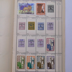 Colonies Françaises lot de +2000 timbres en 14 carnets à choix.