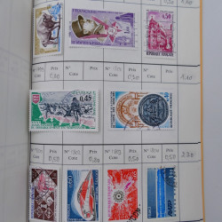 France lot de +2500 timbres 1860-2001 en 16 carnet à choix.