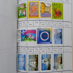 France lot de +2500 timbres 1860-2001 en 16 carnet à choix.