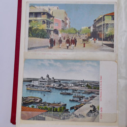 Egypte lot de 30 cartes postales 1898-1927 en un album.