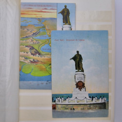 Egypte lot de 30 cartes postales 1898-1927 en un album.