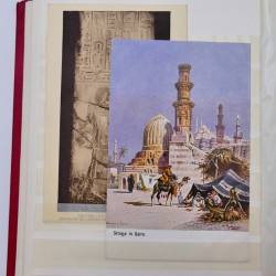 Egypte lot de 30 cartes postales 1898-1927 en un album.