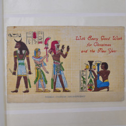 Egypte lot de 30 cartes postales 1898-1927 en un album.