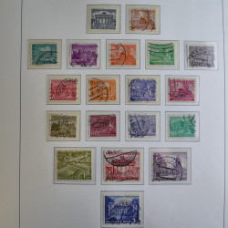 Collection timbres d'Allemagne Berlin 1948-1990 en album lux. Collection timbres d'Allemagne Berlin 1948-1990 en album lux.
