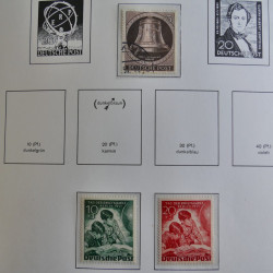 Collection timbres d'Allemagne Berlin 1948-1990 en album lux. Collection timbres d'Allemagne Berlin 1948-1990 en album lux.