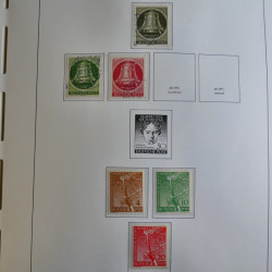 Collection timbres d'Allemagne Berlin 1948-1990 en album lux. Collection timbres d'Allemagne Berlin 1948-1990 en album lux.