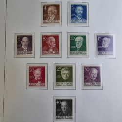 Collection timbres d'Allemagne Berlin 1948-1990 en album lux. Collection timbres d'Allemagne Berlin 1948-1990 en album lux.