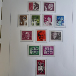 Collection timbres d'Allemagne Berlin 1948-1990 en album lux. Collection timbres d'Allemagne Berlin 1948-1990 en album lux.