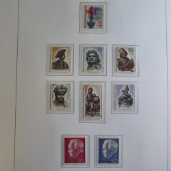 Collection timbres d'Allemagne Berlin 1948-1990 en album lux. Collection timbres d'Allemagne Berlin 1948-1990 en album lux.