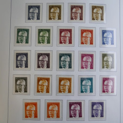 Collection timbres d'Allemagne Berlin 1948-1990 en album lux. Collection timbres d'Allemagne Berlin 1948-1990 en album lux.