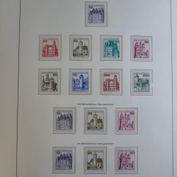 Collection timbres d'Allemagne Berlin 1948-1990 en album lux. Collection timbres d'Allemagne Berlin 1948-1990 en album lux.